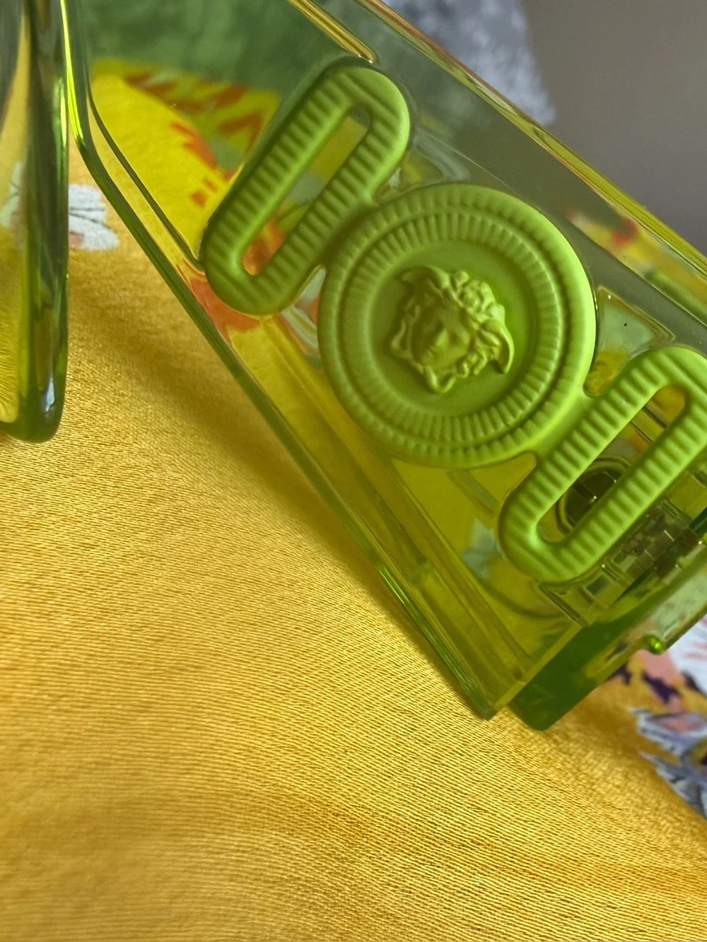 Versace Translucent Lime Green Sunglasses